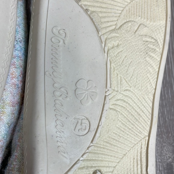 NWOT Tommy Bahama Slip On Memory Foam Multicolor Sneaker Shoes 7.5 - Picture 14 of 15